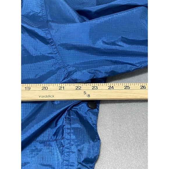 Womens Vintage 1990s REI Outdoor Sky Blue Gore Tex Windbreaker Jacket size 12 - Picture 5 of 11